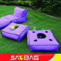 Cool moveable fabric small table bean bag outdoor